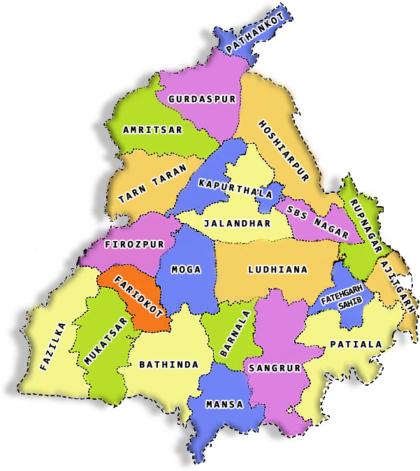 Punjab Map